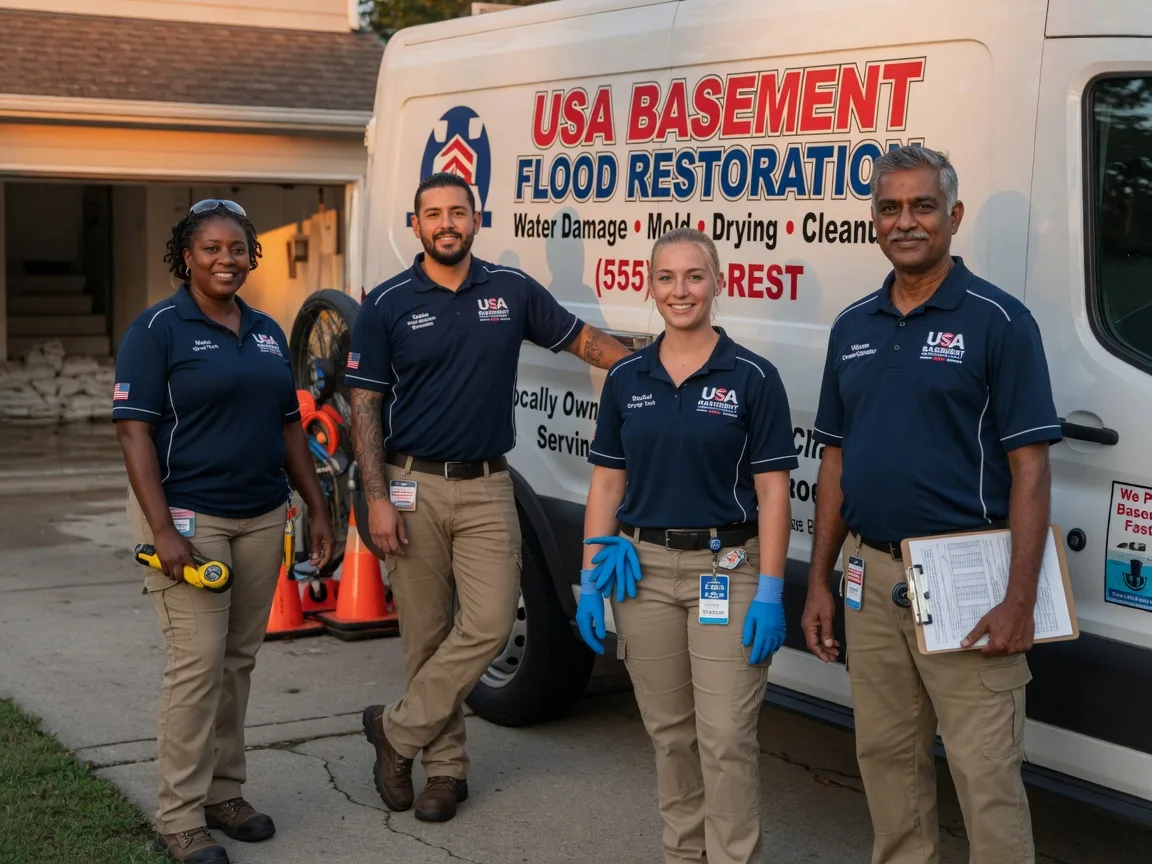 Basement Flood Cleanup company in Camden, WV