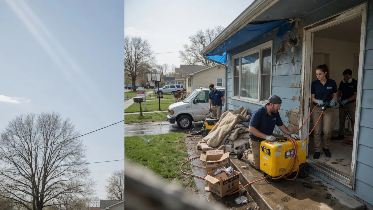 Basement Flood Cleanup in Camden, WV near me